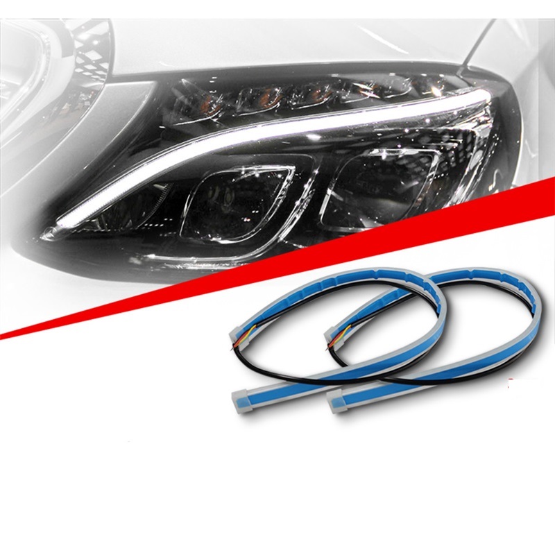 Space Oto Kayar Ön Far Altı Gündüz Ledi Turuncu/Beyaz Renk