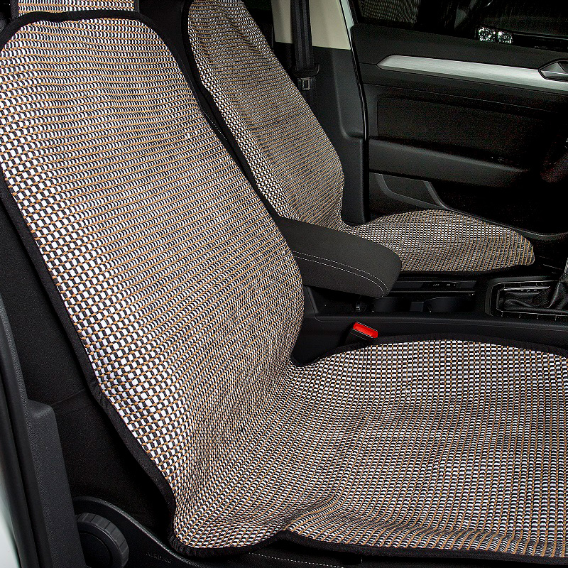 Space Kilim Minder 2'li Set Klasik Füme/Beyaz/Bej / KLMNY201-1