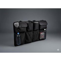 Space Koltuk arkası bagaj organizer Bagaj düzenleyici siyah renk