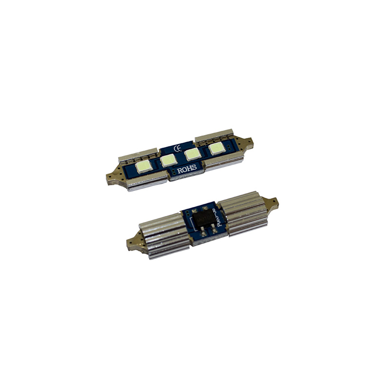 Space 12V Buz Mavi Süper Canbus Sofit Led Ampul (2'li Set)