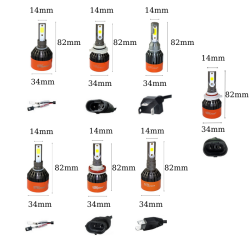Space Led Far Ampulü Beyaz 48W 12V 8000LM H9006 / LAAM98