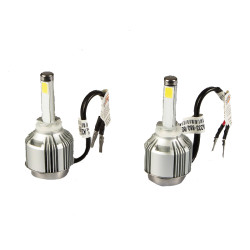 Space H27 tip Led Far Ampulü Çift Renk Mavi/Beyaz 36W-4800LM-12V Güçlü Işık