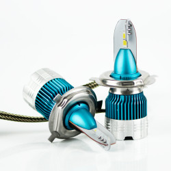 Space Led Far Ampulü Şimşek Etkili H4 4800LM / LAAM840