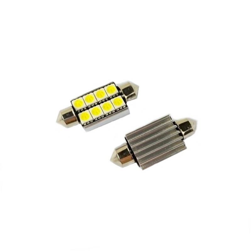 Space 12V Beyaz Canbus 2x8 SMD Ledli Dekoratif Sofit Ampul
