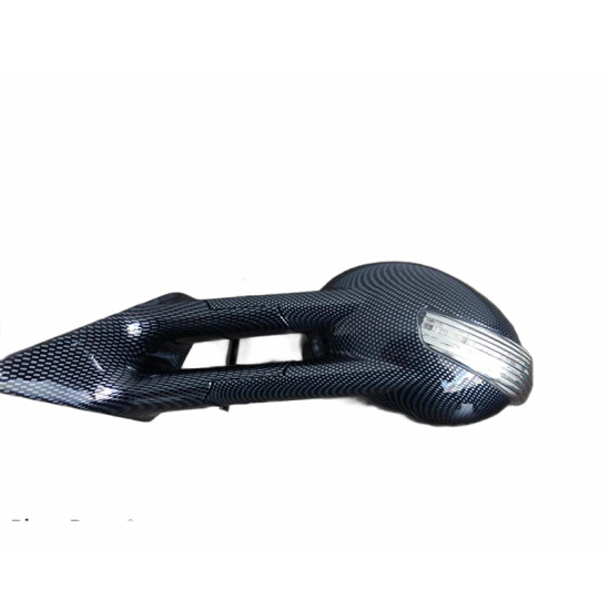 Space Sinyalli M3 Tipi Ayna - Siyah-Karbon-Krom (Takım)