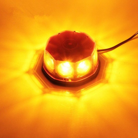 Space Mıknatıslı Tepe Lambası Cree Ledli Yuvarlak Sarı/Sarı 12V / LAIK111 Space Mıknatıslı Tepe Lambası Cree Ledli Yuvarlak Sarı/Sarı 12V / LAIK111