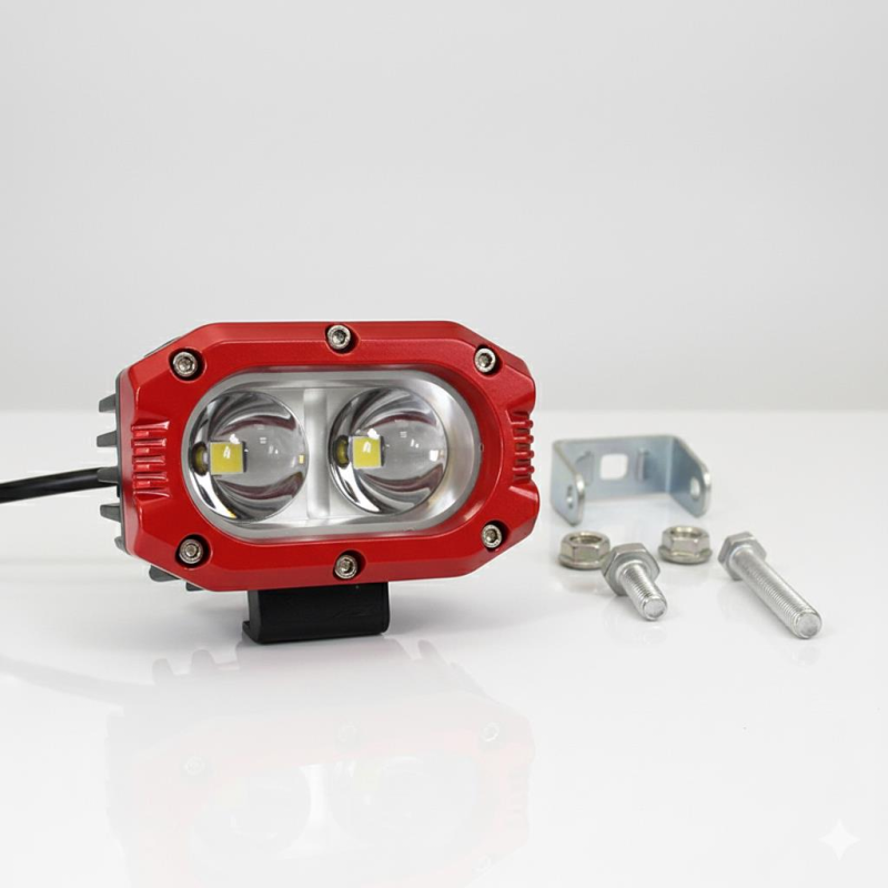 Space Offroad sis lambası 10.3x6.3x8.2cm beyaz Renk Güçlü Işık 33w 12-42v set