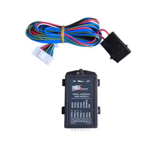 Space Oto Ayarlı Amerikan Park Modülü - Canbus Sistemli (Arıza Işığı Yakmaz) Premium Kalite