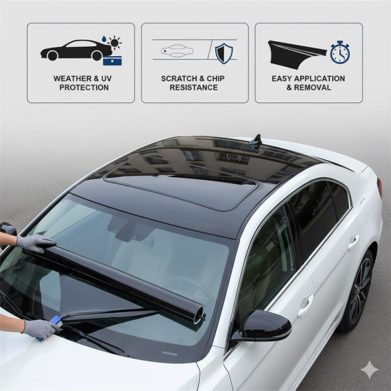 Space Piano Black Tavan Kaplama Folyosu (1.52m x 28m)