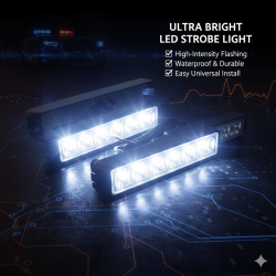 Space Power Ledli Beyaz İkaz modlu Lambası Premium Güçlü Işık