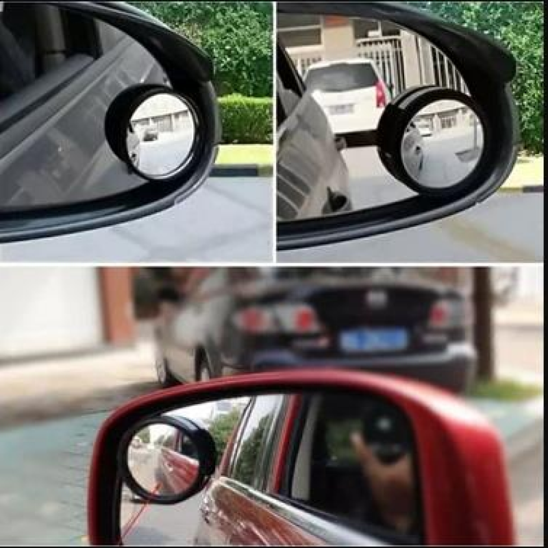 Space Prizmatik Yuvarlak 2'li Ayarlanabilir Kör Nokta Aynası