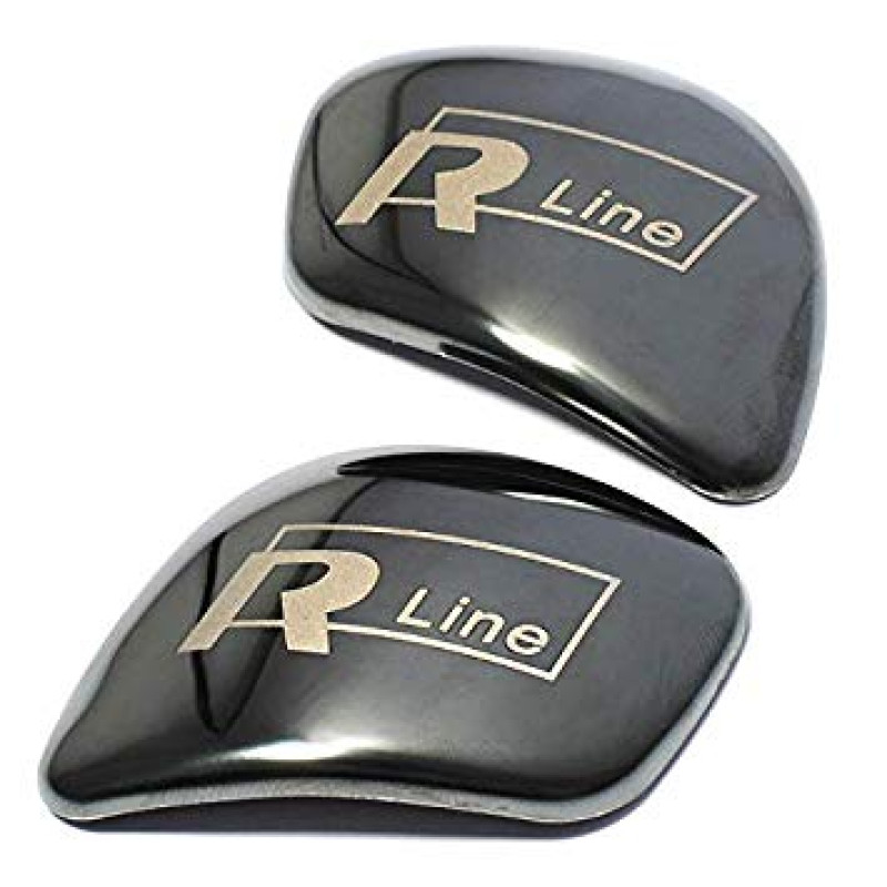 Siyah R-Line Vites Topuzu Logosu