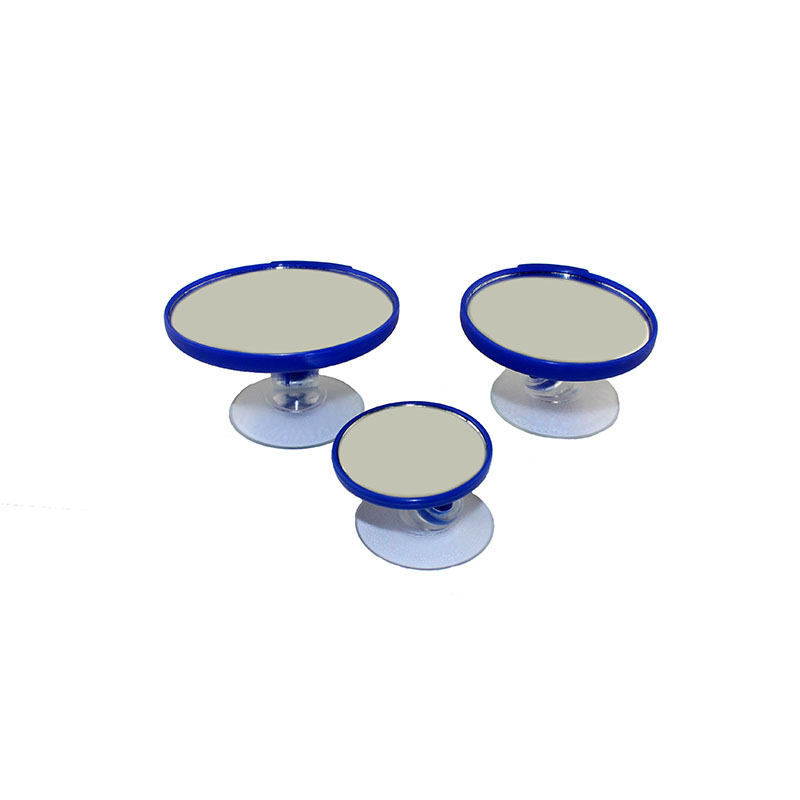 Space 3'lü Renkli Ayna Seti - Mavi