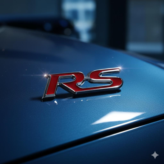 Space Premium RS Bagaj Logosu Şık görünüm Kırmızı renk