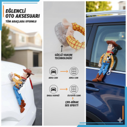 Space Şapkalı Kovboy Oto aksesuar renkli