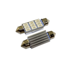 Space Sofit Led Ampul 9 SMD Mavi 2'li Set 24V 39mm / LAAM641-1