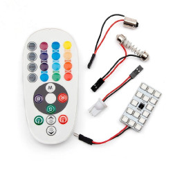 Space Tavan Lambası 18 SMD RGB Led 16 Renk Animasyon 12V/LATV104