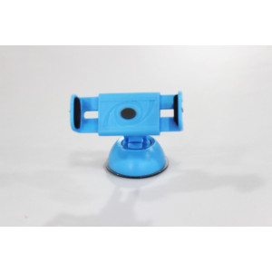 Space Otomatik Kapanan Vantuzlu Telefon Tutucu - Mavi