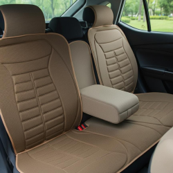 Space Tüm Araçlarla Uyumlu Premium Koltuk Minderi Ön ve Arka koltuklar için 5'li Taba Renk