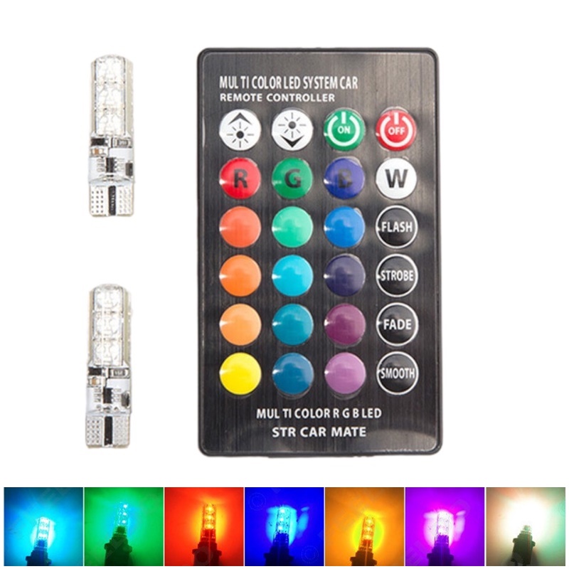 Space Uzaktan Kumandalı T10 Led Ampul (6x2 Ledli)