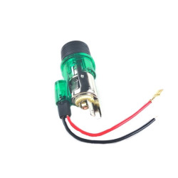 Space Yeşil Renk Yeşil Işıklı Oto Çakmak 12V