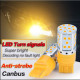 T20 Dekoratif led ampul tek duy canbuslı turuncu 12v / LAAM942-1