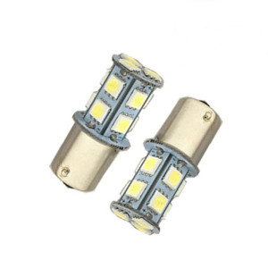 Tek Duy Düz Tırnak 13SMD 3W 12V Mavi Led Ampul
