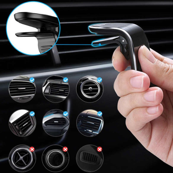 Telefon tutacağı Araç İçi Kalorifer destekli mıknatıslı telefon tutacağı / SYTE170 Telefon tutacağı Araç İçi Kalorifer destekli mıknatıslı telefon tutacağı / SYTE170