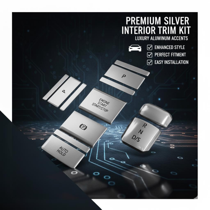 Vites Aksesuar Seti - Nikel (DSG Uyumlu) premium vites koruyucu