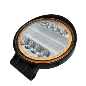 Yuvarlak Kırmızı Angelli Sis Lambası 12-24V