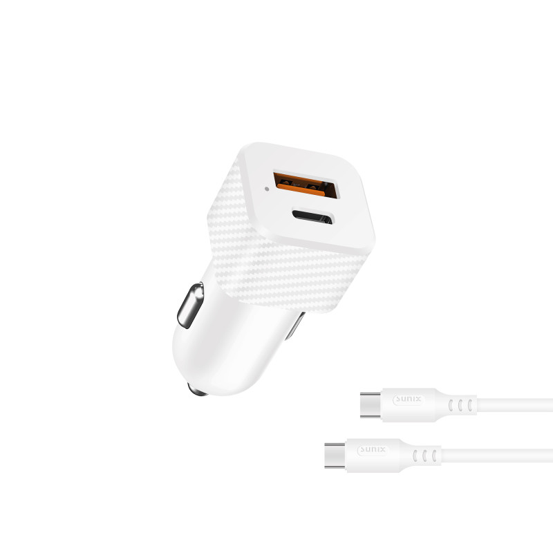 ARAÇ ŞARJ CİHAZI 20W USB-TYPE-C KABLOLU SET