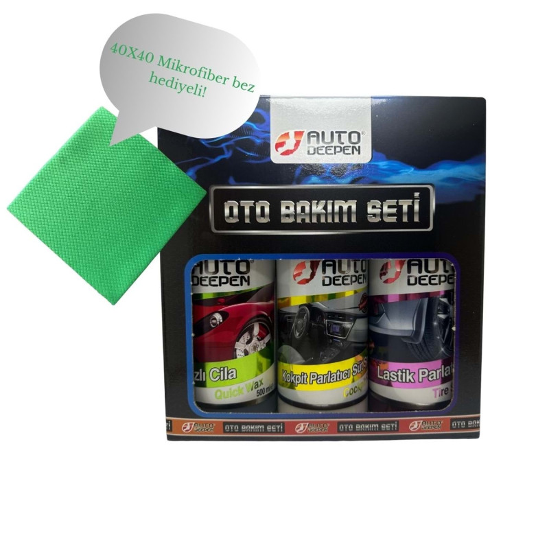 OTO BAKIM 3LÜ SET 500ML ( 8)