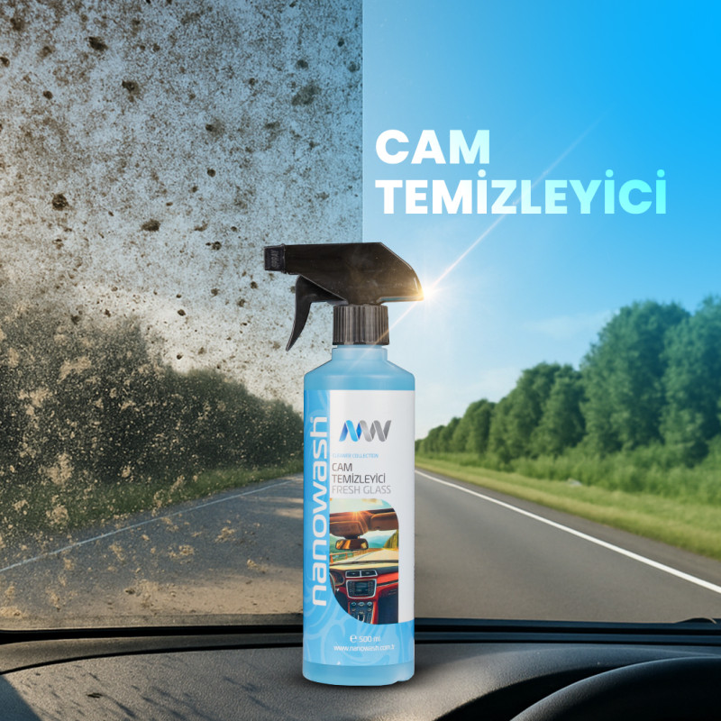 OTO BAKIM CAM TEMİZLEYİCİ 500 ML (12)