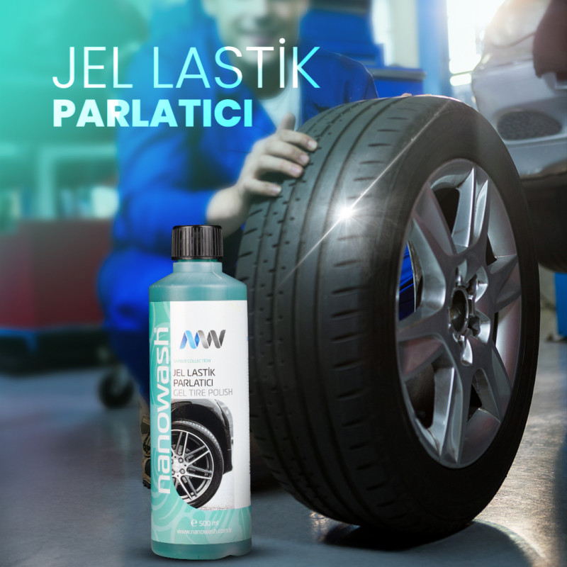 OTO BAKIM LASTİK PARLATICI JEL 500 ML ( 12 )