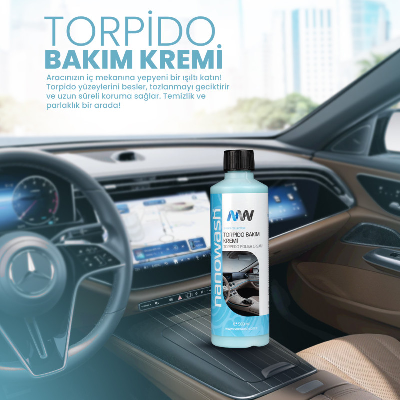 OTO BAKIM TORPİDO BAKIM KREMİ 500 ML ( 12 )