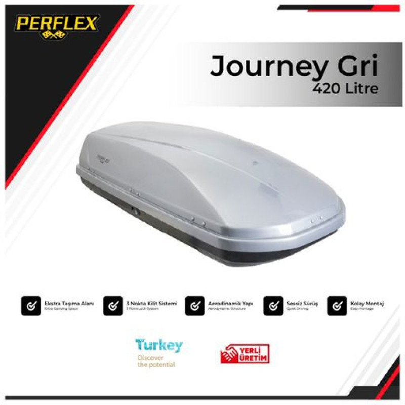 PORT BAGAJ 420 LT JOURNEY GRİ