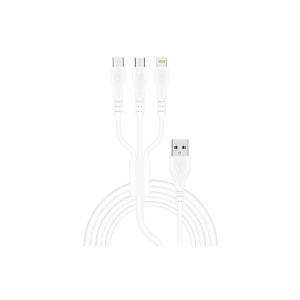 ARAÇ TELEFON ŞARJ KABLOSU 3/1