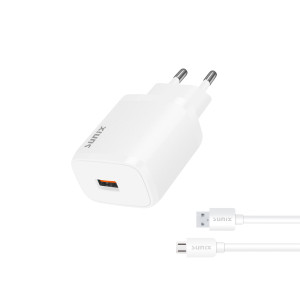 TELEFON ŞARJ ADAPTÖR VE KABLO SETİ MİCRO 3.0