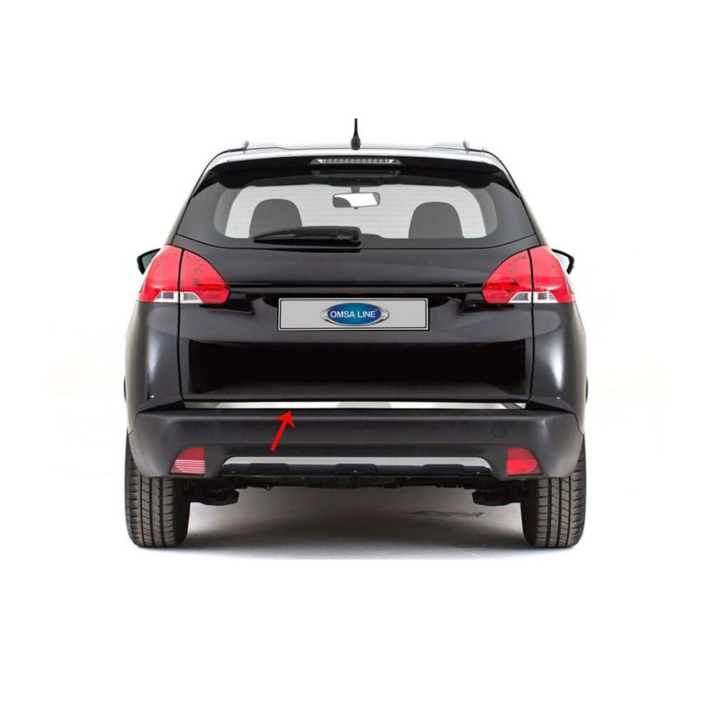 OMSA Peugeot 2008 Krom Bagaj Alt Çıta 2013-2017 Arası