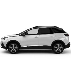 Peugeot 3008 Solid Tavan Çıtası Alüminyum Yapıştırma 2016-2023 Arası