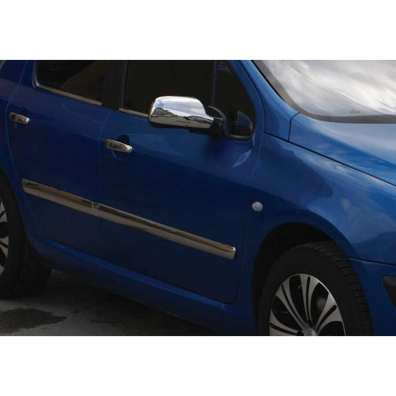 OMSA Peugeot 307 HB/SW/CC Krom Ayna Kapağı 2 Parça Abs 2001-2008 Arası