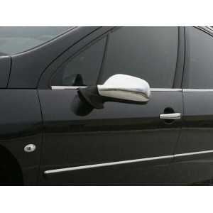 OMSA Peugeot 407 Krom Ayna Kapağı 2 Parça 2004-2010 Arası