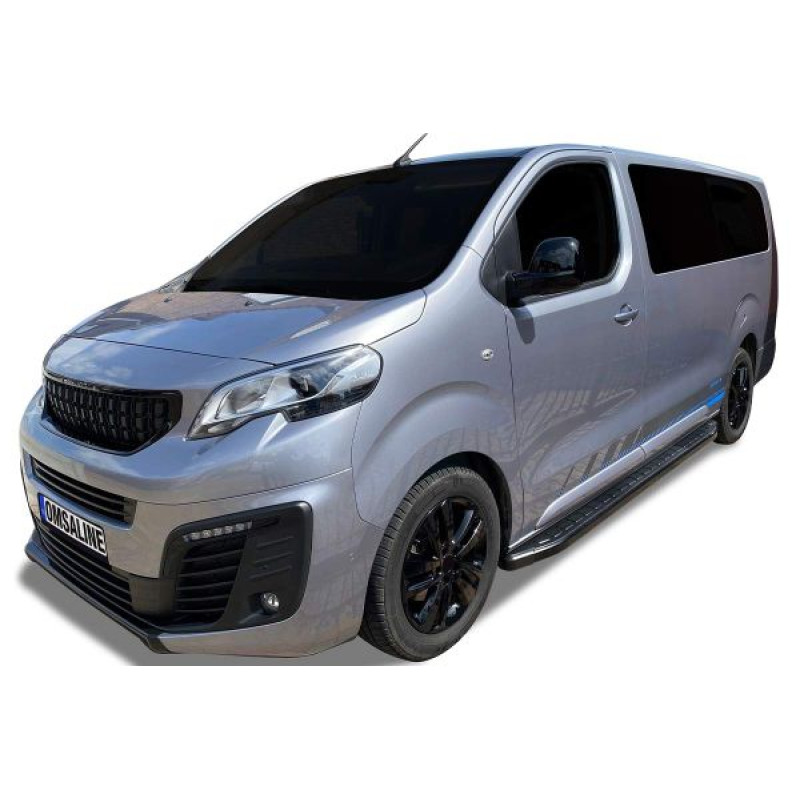 OMSA Peugeot Expert Traveller Proside Yan Basamak Siyah 2017 ve Sonrası