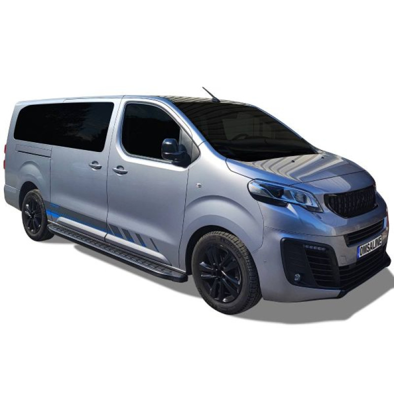 OMSA Peugeot Expert Traveller Proside Yan Basamak Siyah 2017 ve Sonrası