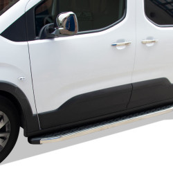 OMSA Peugeot Rifter Blackline Yan Basamak Krom Kısa Şase 2019 ve Sonrası