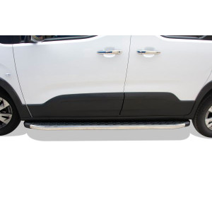 OMSA Peugeot Rifter Blackline Yan Basamak Krom Kısa Şase 2019 ve Sonrası