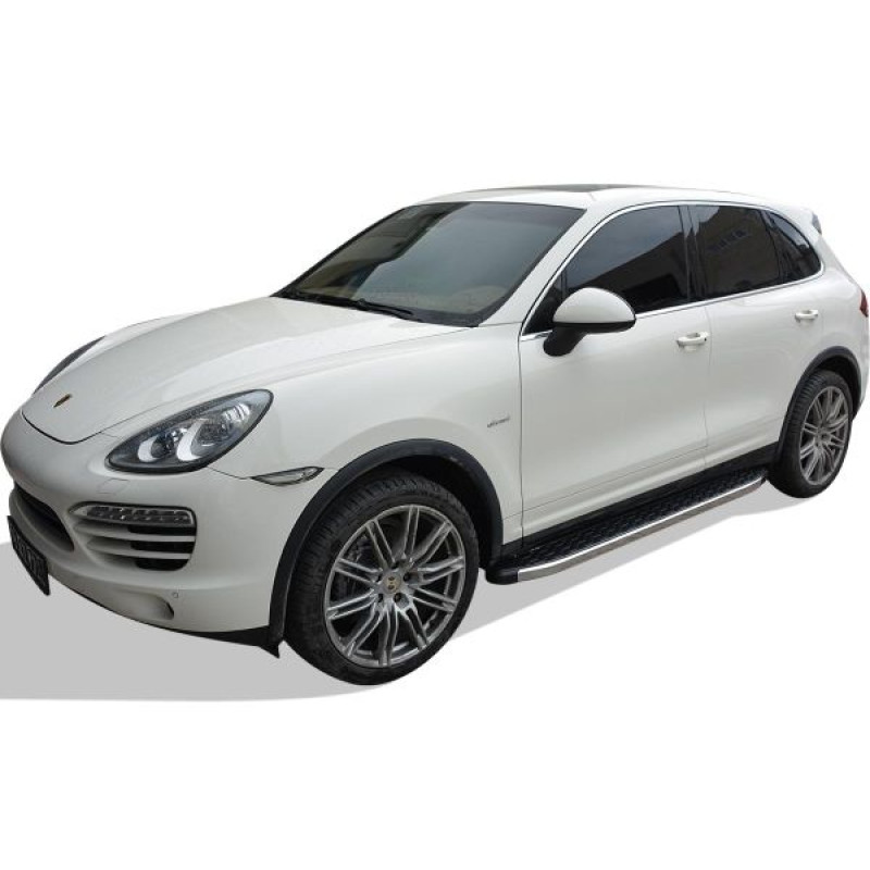 OMSA Porsche Cayanne Blackline Yan Basamak Krom 2010 ve Sonrası