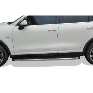 OMSA Porsche Cayanne Blackline Yan Basamak Krom 2010 ve Sonrası