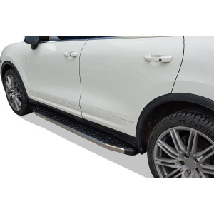 OMSA Porsche Cayanne Blackline Yan Basamak Krom 2010 ve Sonrası
