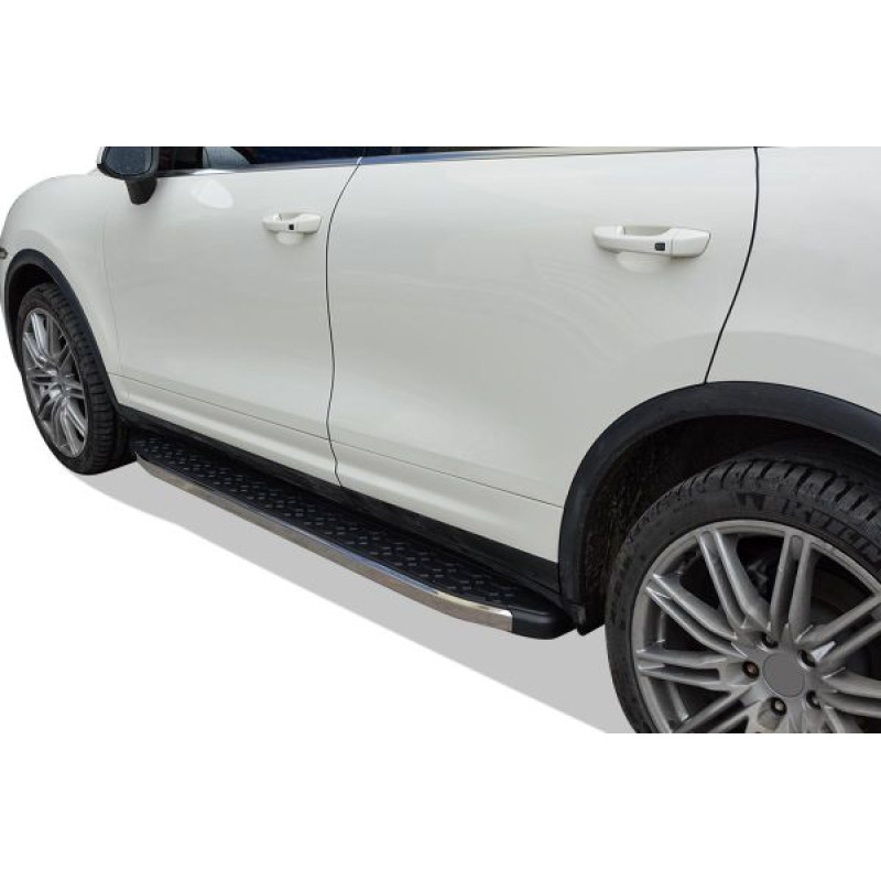 OMSA Porsche Cayanne Blackline Yan Basamak Krom 2010 ve Sonrası